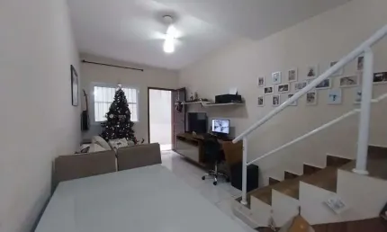 Casa em condomínio fechado com 2 quartos à venda na Rua Fumio Miyazi, 1132, Guilhermina, Praia Grande
