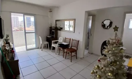 Apartamento com 1 dormitório à venda, 49 m² por R$ 260.000,00 - Vila Guilhermina - Praia Grande/SP