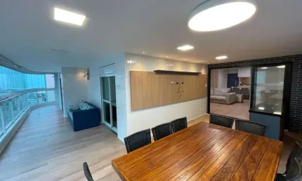 Apartamento com 3 dormitórios à venda, 172 m² por r$ 1.100.000,00 - tupi - praia grande/sp