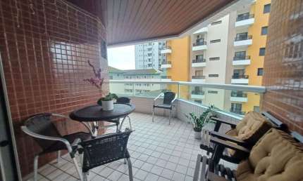 Apartamento com 2 dormitórios à venda, 100 m² por R$ 480.000,00 - Aviação - Praia Grande/SP