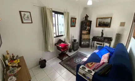 Apartamento com 1 dormitório à venda, 40 m² por r$ 205.000,00 - aviação - praia grande/sp