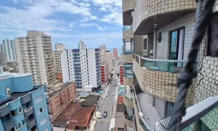 Apartamento com 2 dormitórios à venda, 107 m² por r$ 500.000,00 - tupi - praia grande/sp