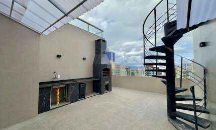Cobertura com 3 dormitórios à venda, 300 m² na Tupi - Praia Grande/SP