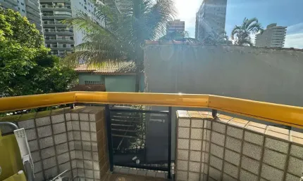 Apartamento com 1 dormitório à venda, 51 m² - aviação - praia grande/sp