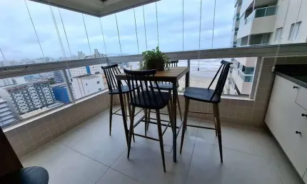 Apartamento com 2 dormitórios à venda, 80 m² por r$ 790.000,00 - mirim - praia grande/sp