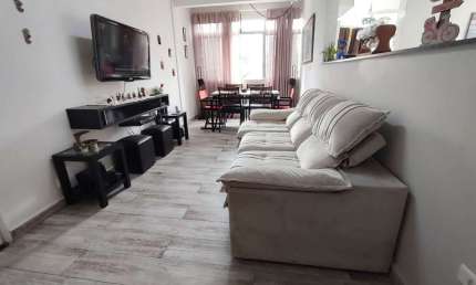 Apartamento com 2 dormitórios à venda, 75 m² - Tupi - Praia Grande/SP