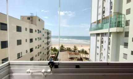 2 quartos com vista mar no Caiçara - Praia Grande/SP