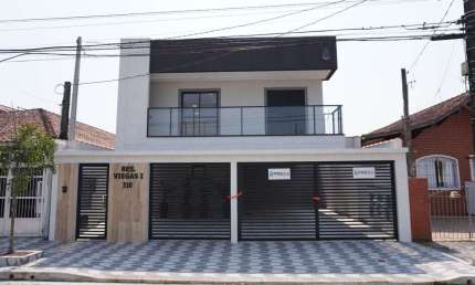 Sobrado com 2 dormitórios à venda, 62 m² - Mirim - Praia Grande/SP