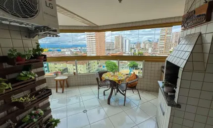 Apartamento com 2 quartos à venda na Rua Carlos Martiniano de Andrade Bitencourt, 193, Aviação, Praia Grande