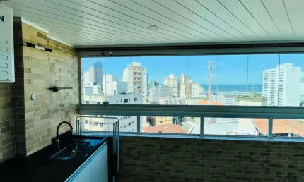 Apartamento com 1 quarto à venda na Avenida Brasília, 40, Vilamar, Praia Grande