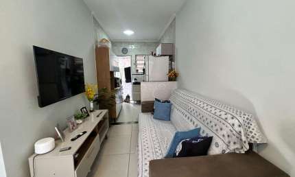 Casa com 1 dormitório à venda, 45 m² - Aviação - Praia Grande/SP