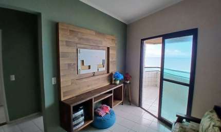 Apartamento com 2 dormitórios para alugar, 95 m² por R$ 3.200,01/mês - Ocian - Praia Grande/SP