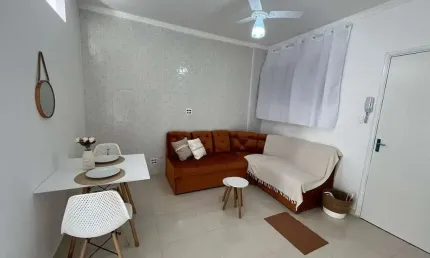Kitnet com 1 dormitório à venda, 38 m² - Aviação - Praia Grande/SP