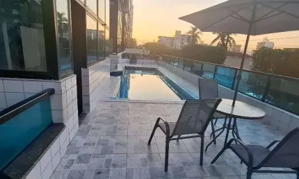 Apartamento com 2  quartos 1 suíte  à venda, 80 m² - praia grande/sp