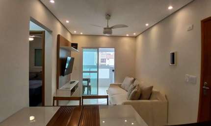 Apartamento com 1 dormitório à venda, 45 m² por R$ 369.000,00 - Caiçara - Praia Grande/SP