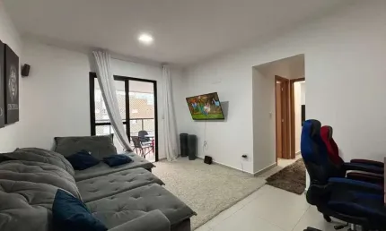 Apartamento com 2 quartos à venda na Avenida Marechal Maurício José Cardoso, 738, Canto do Forte, Praia Grande