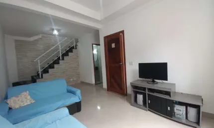 Sobrado à venda, 113 m² por r$ 635.999,99 - vila guilhermina - praia grande/sp