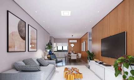 Apartamento à venda no Canto do Forte em Praia Grande - SP
