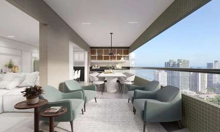 Apartamento à venda no Canto do Forte em Praia Grande