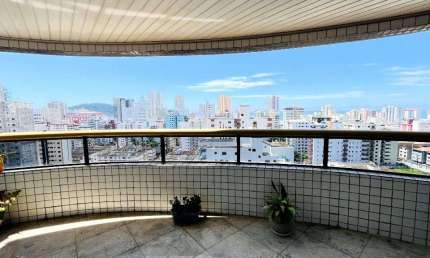 Cobertura com 3 dormitórios à venda, 195 m² por R$ 1.800.000,00 - Vila Guilhermina - Praia Grande/SP