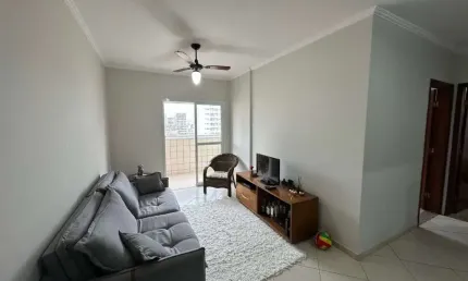 Apartamento com 1 dormitório à venda, 58 m²  - Vila Guilhermina - Praia Grande/SP