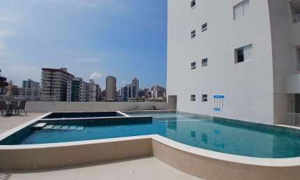 Apartamento com 2 dormitórios à venda, 87 m² por R$ 480.000,00 - Aviação - Praia Grande/SP