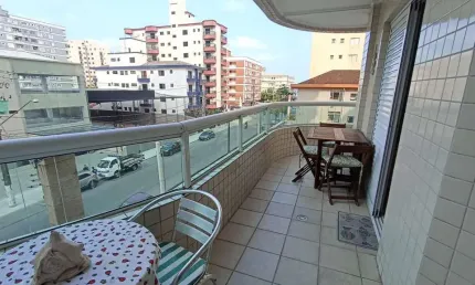 Apartamento com 2 dormitórios à venda, 99 m² por R$ 635.000,00 - Tupi - Praia Grande/SP
