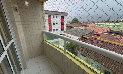 Apartamento com 1 dormitório no flórida em praia grande