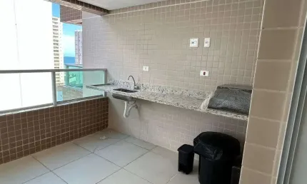 Apartamento com 2 quartos para alugar na Rua Doutor Júlio de Mesquita Filho, 277, Aviação, Praia Grande