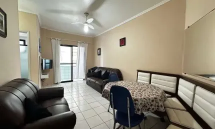 Apartamento com 1 quarto à venda na Rua Afonso Bovero, 58, Vila Assunção, Praia Grande