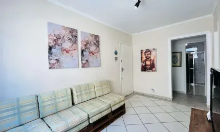 Apartamento com 2 dormitórios à venda, 43 m² - aviação - praia grande/sp