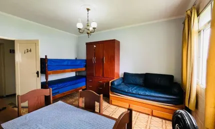 Kitnet com vista mar à venda, 33 m² por r$ 225 - boqueirão - praia grande/sp