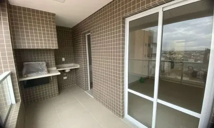Apartamento com 1 quarto à venda na Avenida Presidente Castelo Branco, 17058, Vila Balneária, Praia Grande