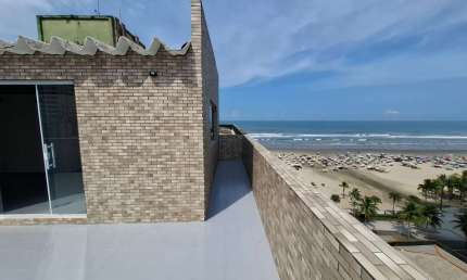 Cobertura com 2 dormitórios à venda, 155 m²  - Aviação - Praia Grande/SP