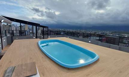 Cobertura com 3 dormitórios à venda, 278 m² - Tupi - Praia Grande/SP