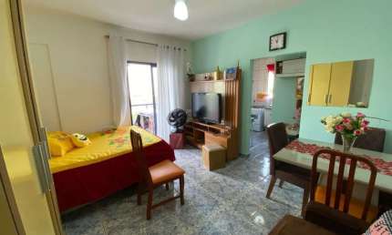 Kitnet com 1 dormitório à venda, 34 m² por R$ 265.000,00 - Vila Guilhermina - Praia Grande/SP