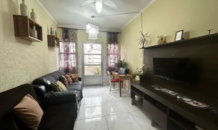 Apartamento com 1 dormitório à venda, 50 m² por R$ 325.000,00 - Boqueirão - Praia Grande/SP