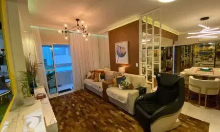 Apartamento com 3 dormitórios à venda, 110 m² por r$ 1.190.000,00 - vila guilhermina - praia grande/sp