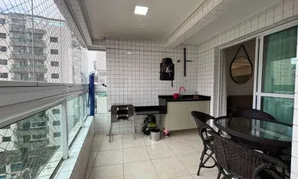 Apartamento à venda, 87 m² por R$ 640.000,00 - Aviação - Praia Grande/SP
