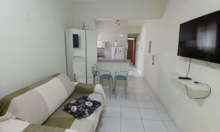 Apartamento com 1 dormitório, 50 m² - venda por R$ 380.000,00 ou aluguel por R$ 2.500,02/mês - Canto do Forte - Praia Grande/SP