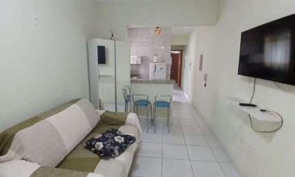Apartamento com 1 dormitório, 50 m² - venda por R$ 380.000,00 ou aluguel por R$ 2.500,02/mês - Canto do Forte - Praia Grande/SP