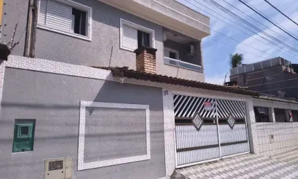 Sobrado com 3 dormitórios à venda, 80 m² por R$ 630.000,00 - Aviação - Praia Grande/SP