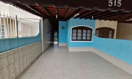 Casa com 2 dormitórios à venda, 80 m² - jardim imperador - praia grande/sp