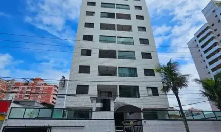 Apartamento com 1 dormitório à venda, 53 m² - Tupi - Praia Grande/SP