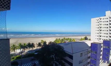 Apartamento FRENTE MAR, com 3 suites na Aviaçao - Praia Grande/SP