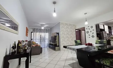 Apartamento com 2 dormitórios, 80 m² - venda ou aluguel - tupi - praia grande/sp