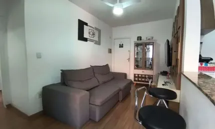 Apartamento com 1 dormitório à venda, 40 m² por r$ 280.000,00 - tupi - praia grande/sp