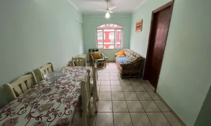Apartamento com 1 dormitório à venda, 47 m² - tupi - praia grande/sp