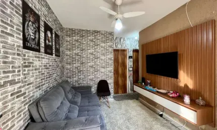 Apartamento com 2 dormitórios à venda, 42 m² por R$ 180.000,00 - Quietude - Praia Grande/SP