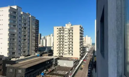 Apartamento com 1 dormitório à venda, 41 m² por R$ 257.000,00 - Vila Assunção - Praia Grande/SP